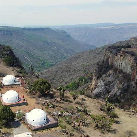 El Gato Glamping con vista a prismas basálticos Hotel Huasca de Ocampo Exterior foto
