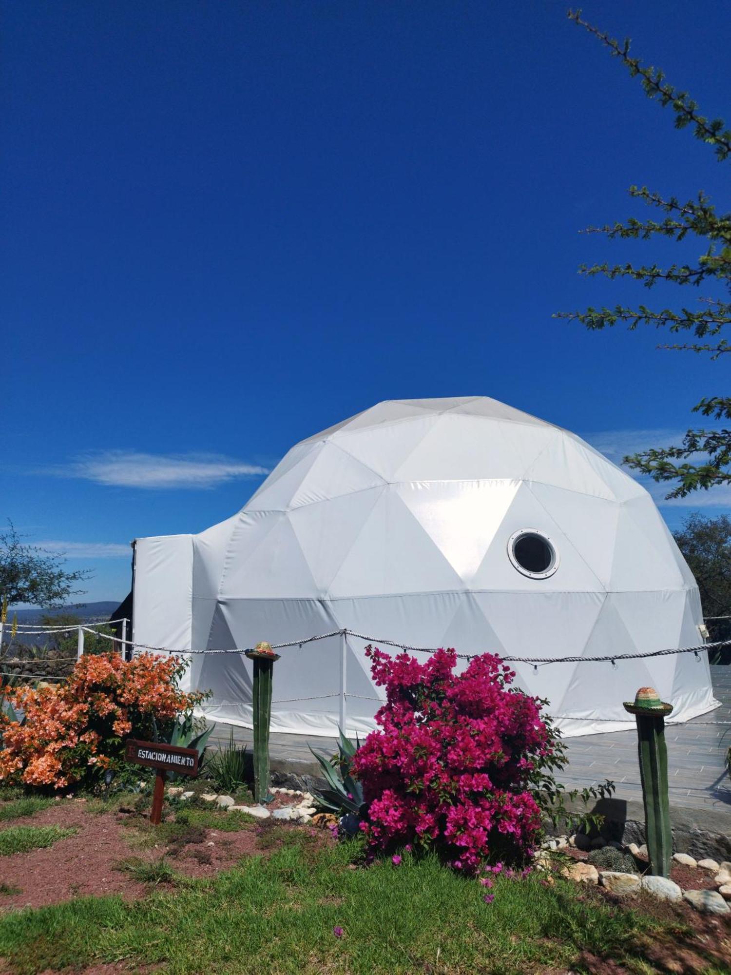 El Gato Glamping con vista a prismas basálticos Hotel Huasca de Ocampo Exterior foto