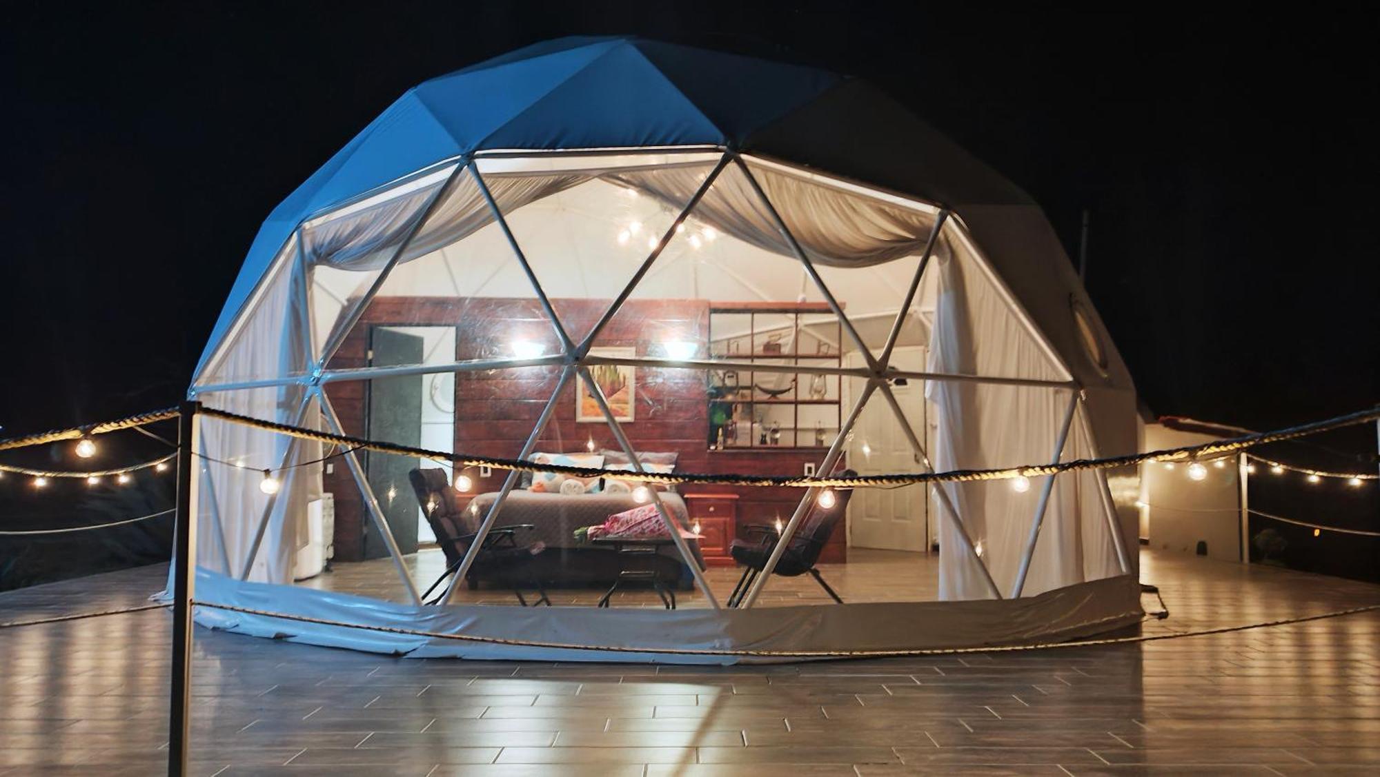 El Gato Glamping con vista a prismas basálticos Hotel Huasca de Ocampo Exterior foto