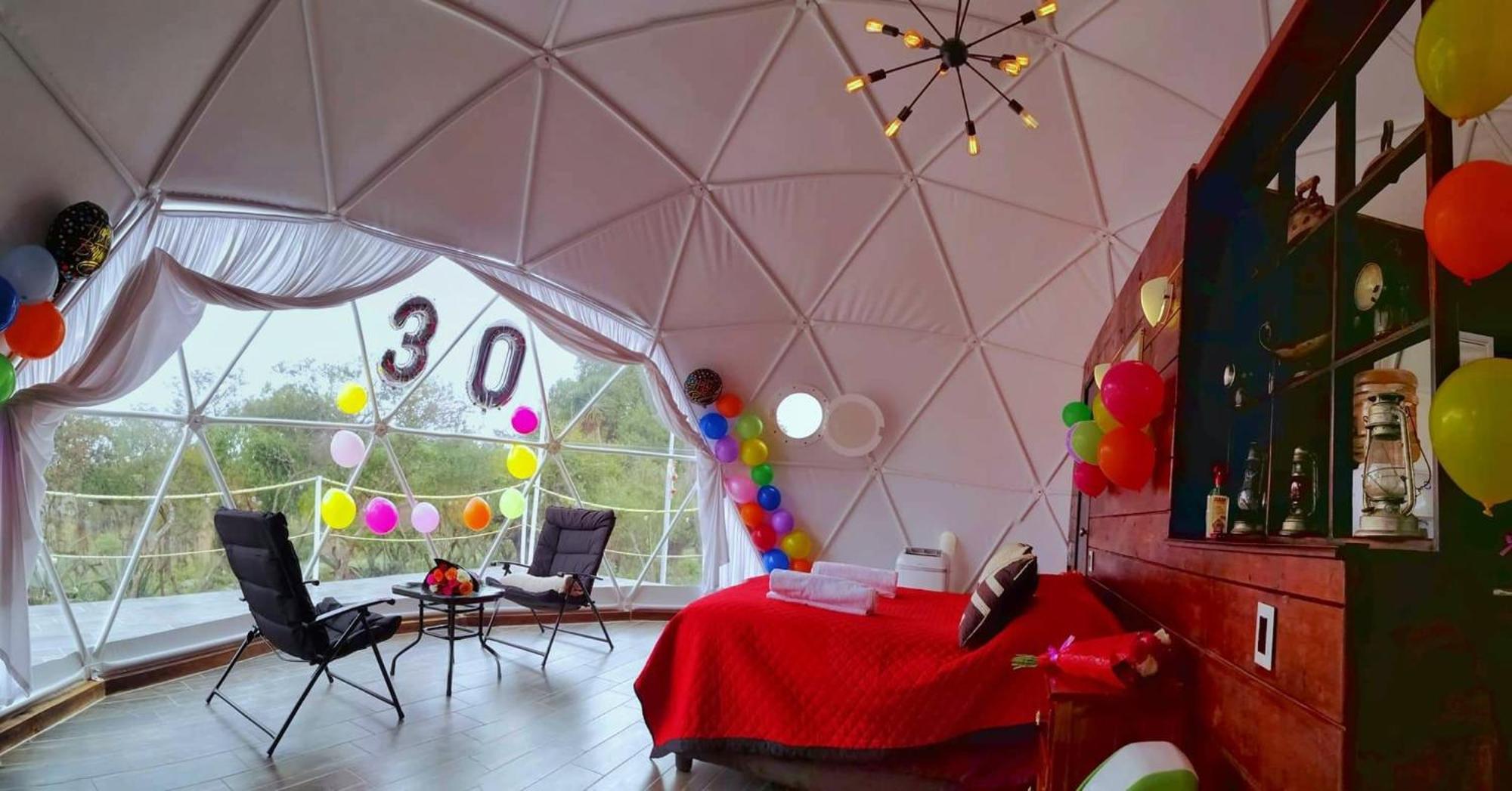 El Gato Glamping con vista a prismas basálticos Hotel Huasca de Ocampo Exterior foto
