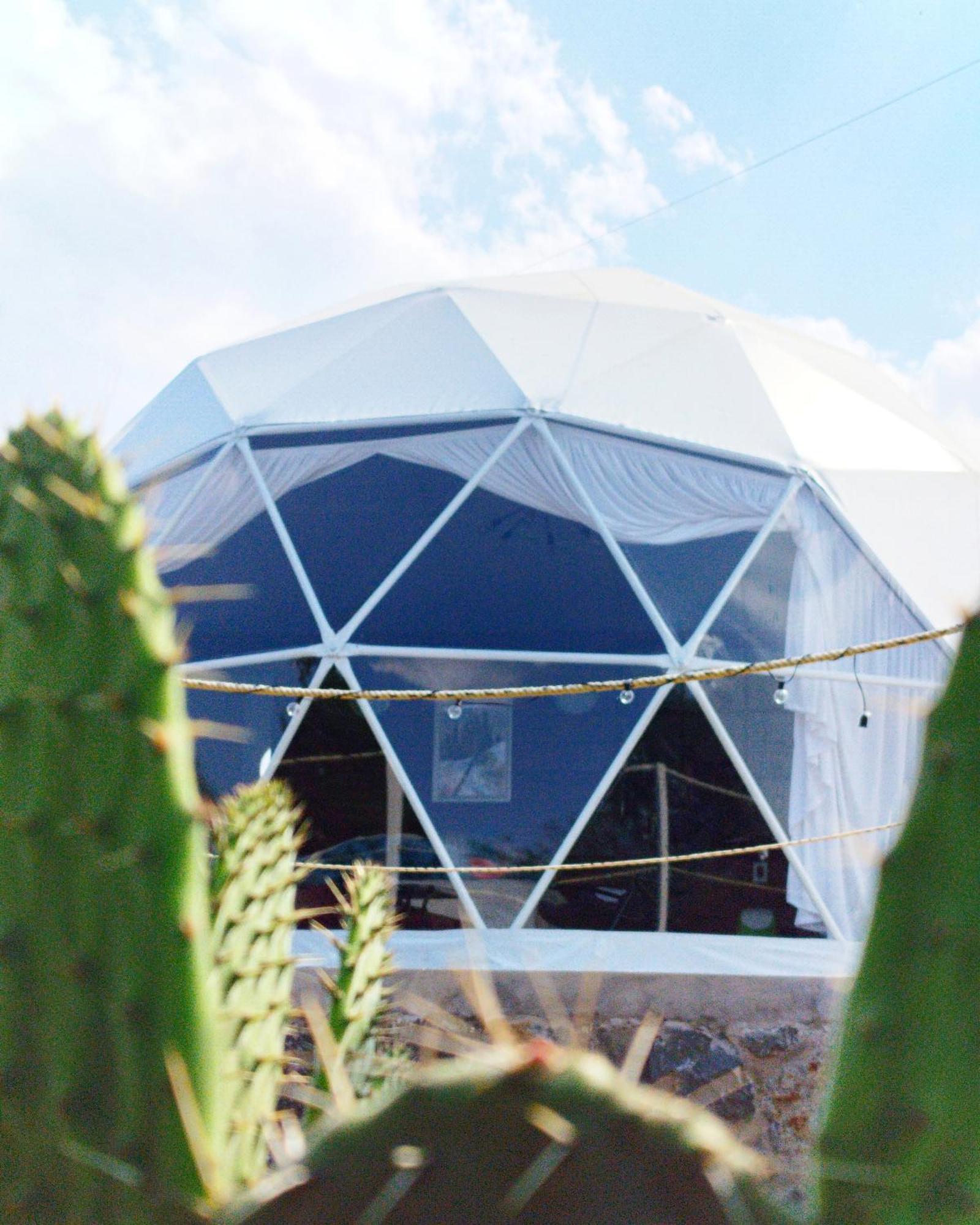 El Gato Glamping con vista a prismas basálticos Hotel Huasca de Ocampo Exterior foto